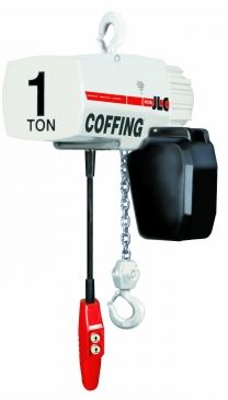 Coffing JLC Electric Chain Hoist, Half Ton